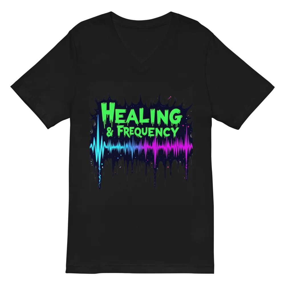 Frequency Waveform V-Neck Tee product image (3)
