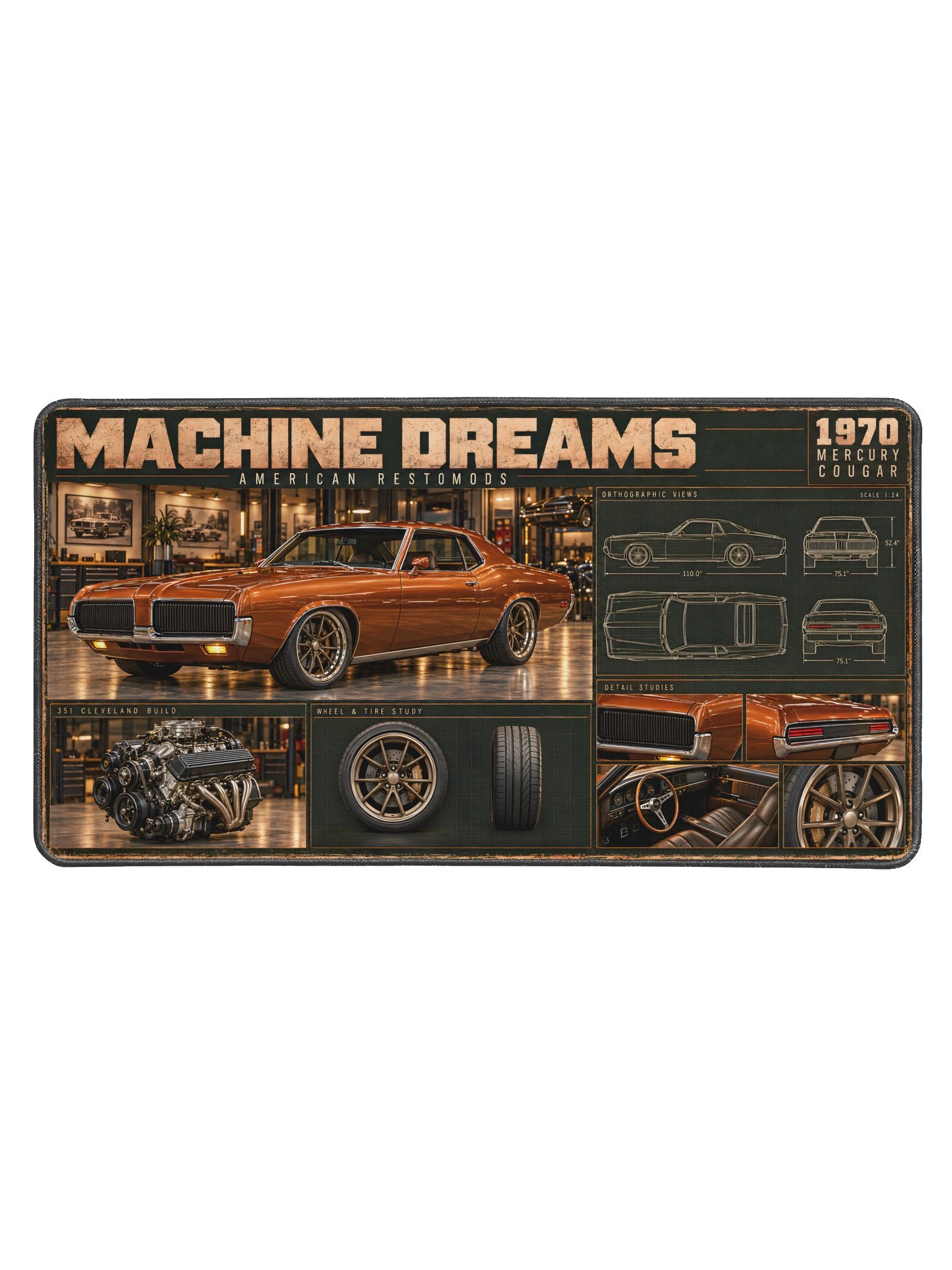 Machine Dreams // American Restomods — 1970 Mercury Cougar product image (1)