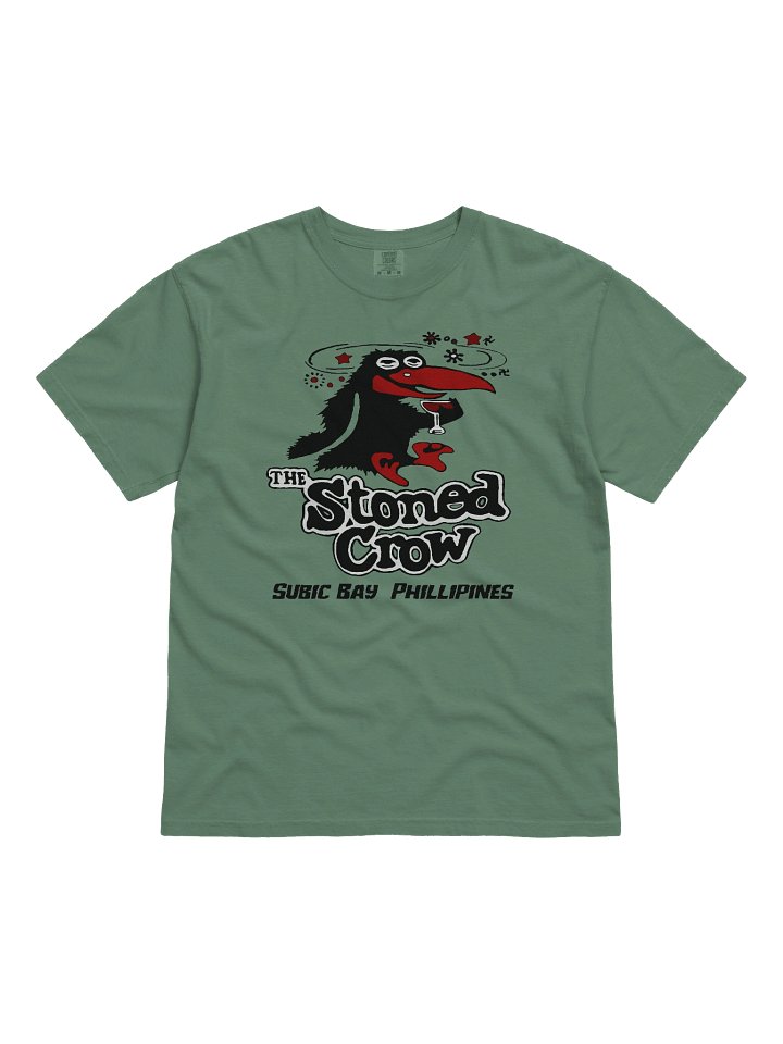 The Stoned Crow Heavyweight T-Shirt product image (1)