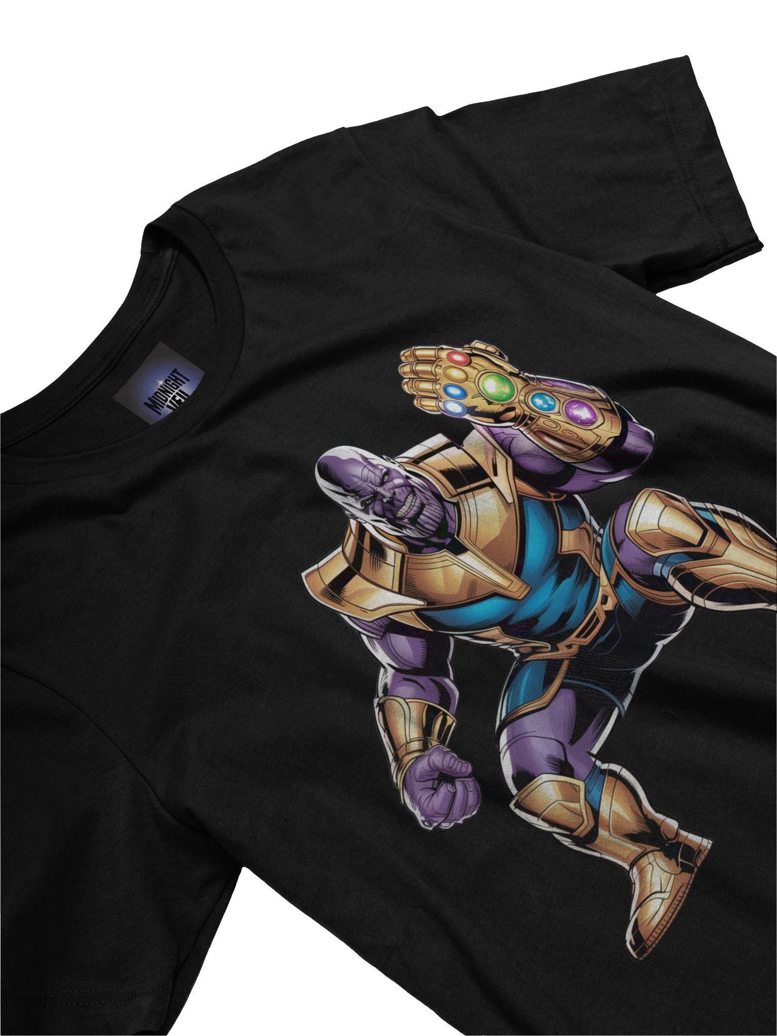 Titan's Squat: Thanos Supersoft Graphic T-Shirt product image (3)
