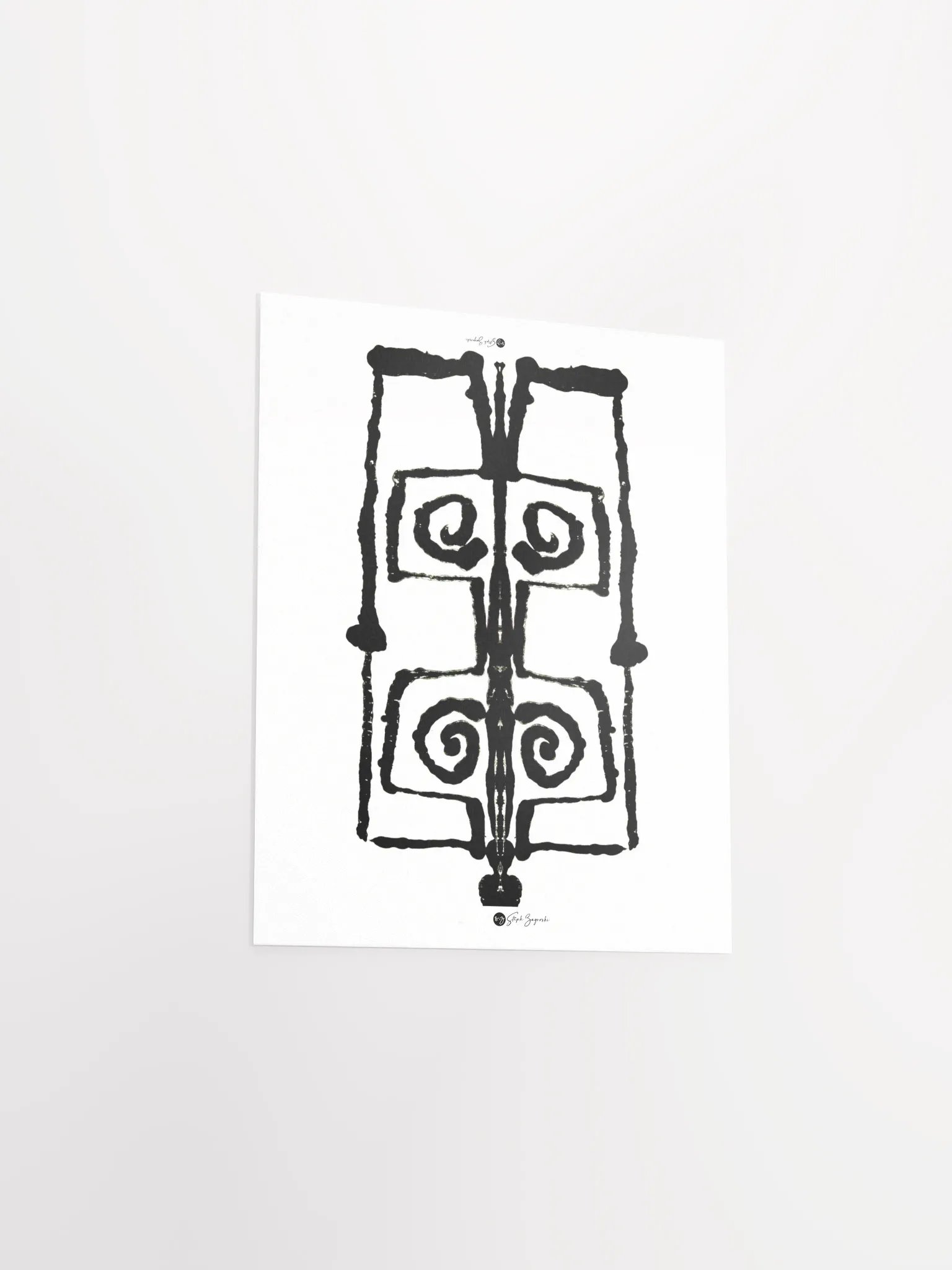 DIMENSIONS | Inkblot Print | 8x10" product image (3)
