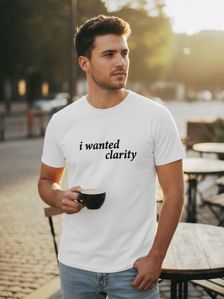 i wanted clarity embroidered tee product image (1)