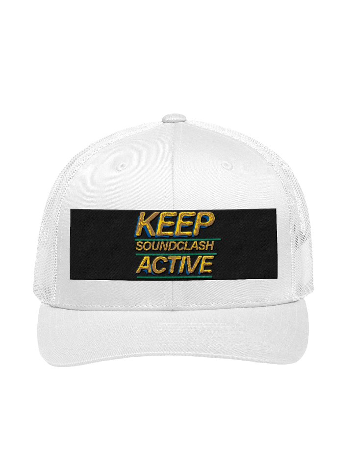 Keep Sound Clash Active. Trucker Hat product image (1)