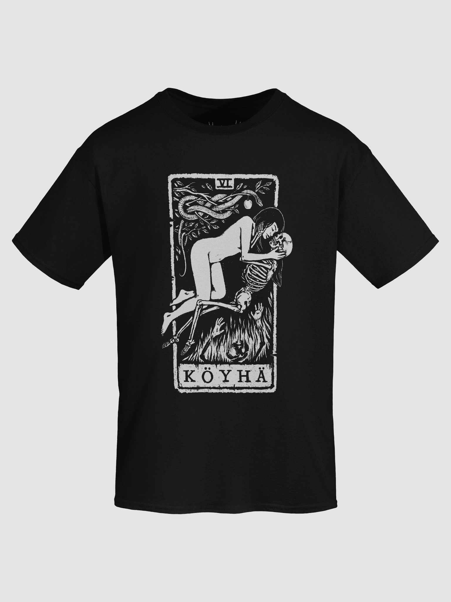 TAROT MUSTA T-PAITA product image (7)