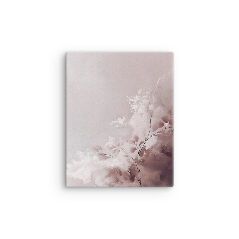 Whispered Petals – Abstract Botanical Wall Art in Soft Blush and Cream product image (12)