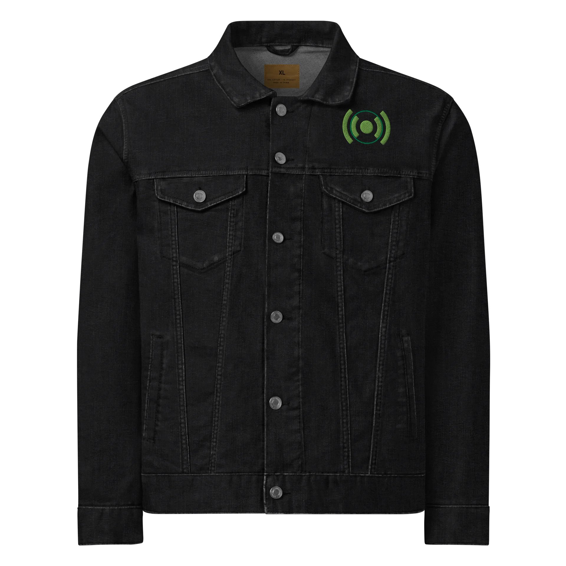Lanterns Live Emblem | Denim Jacket by Threadfast Apparel product image (1)