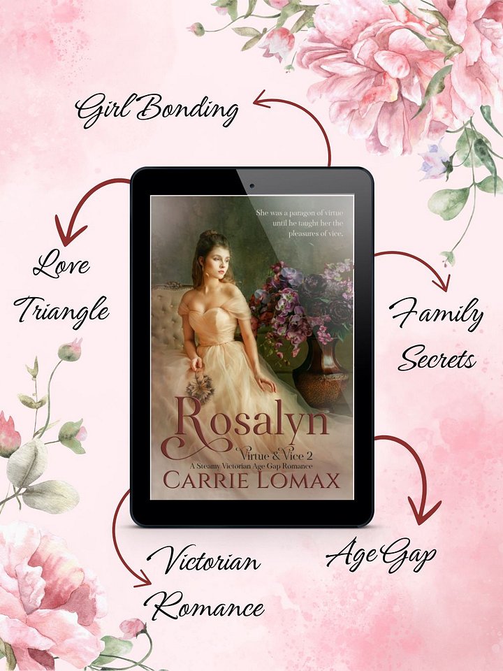 Rosalyn: A Steamy Victorian Age Gap Romance eBook (Virtue & Vice 2) product image (2)