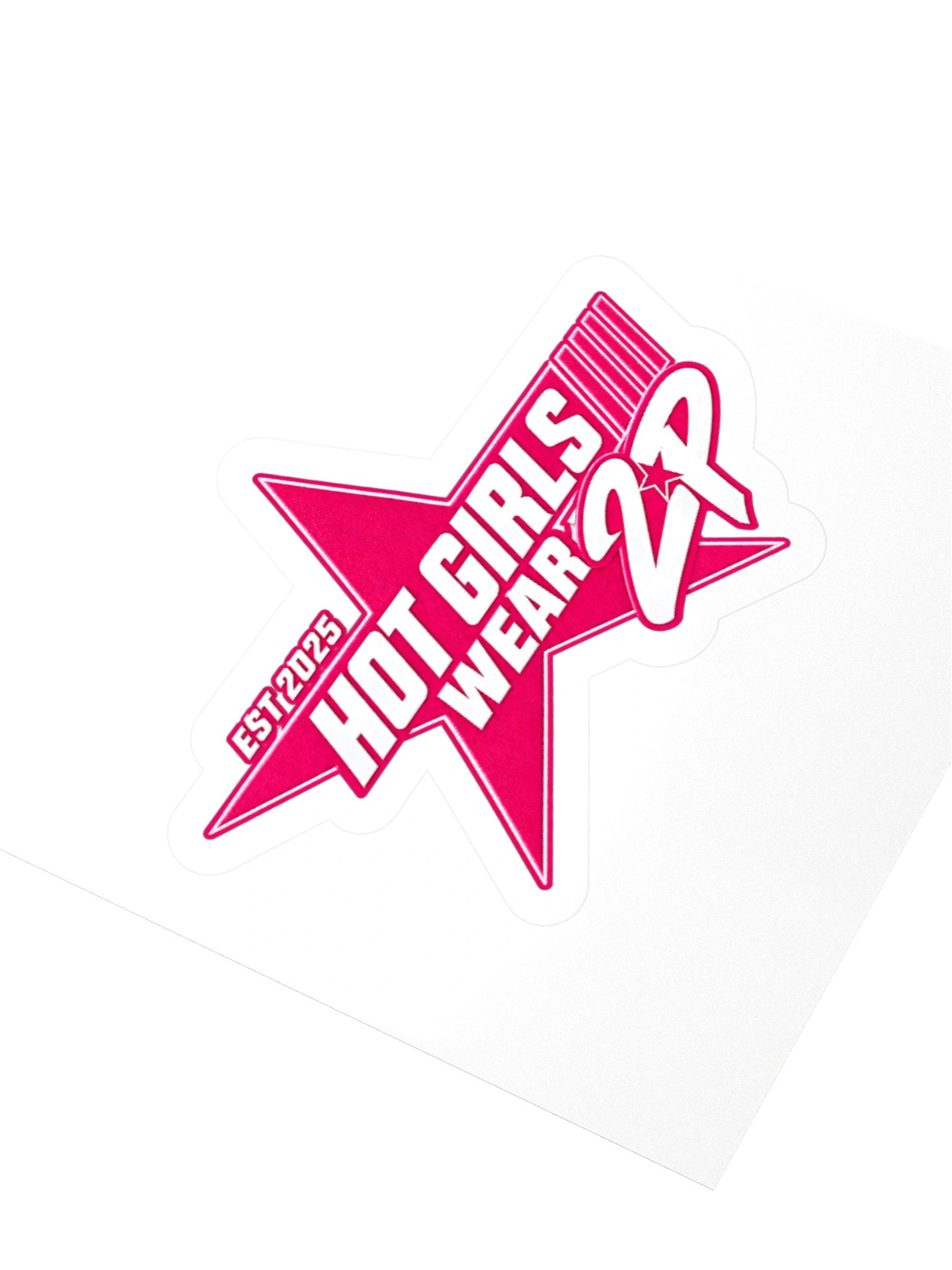 Hot Girls Wear 2P Star Sticker product image (12)