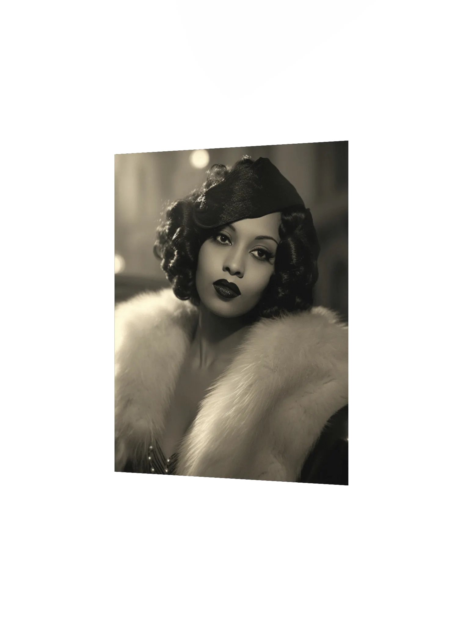 Elegant Vintage Glamour Matte Poster product image (12)
