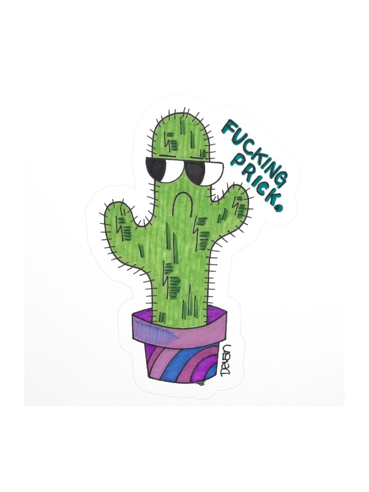 Insulting Cactus Sticker product image (1)