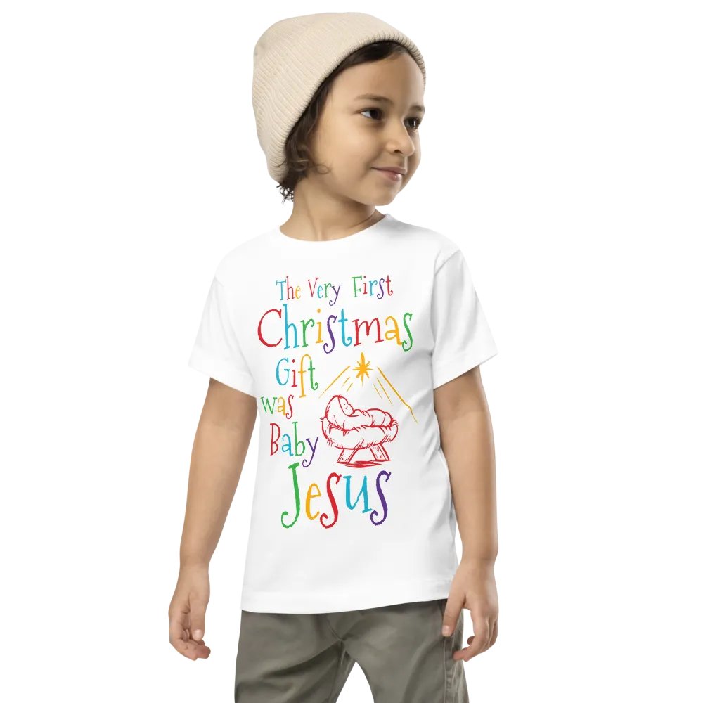 The Very First Christmas Gift Toddler T-Shirt product image (5)