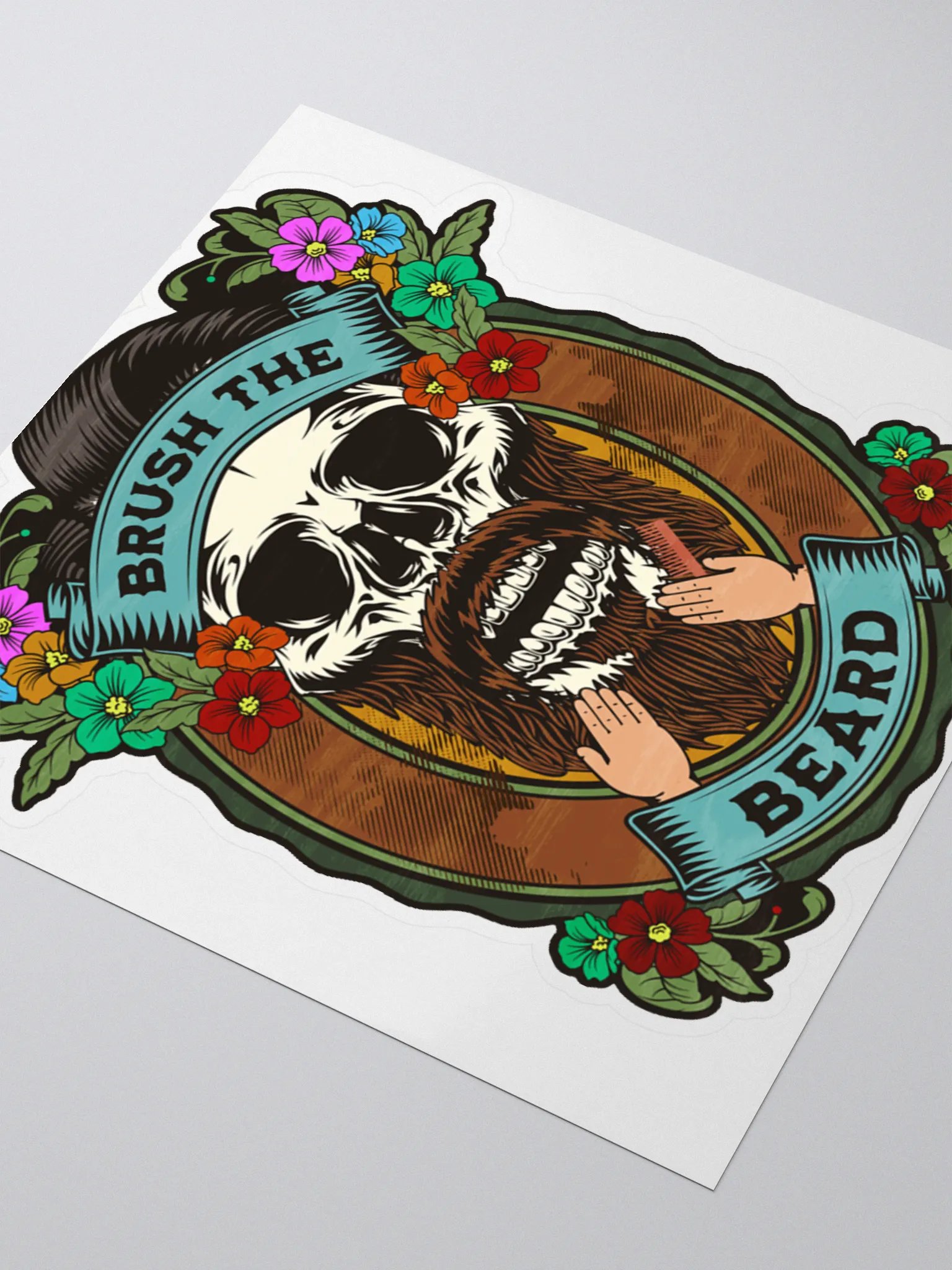 Brush the Beard Sticker product image (3)