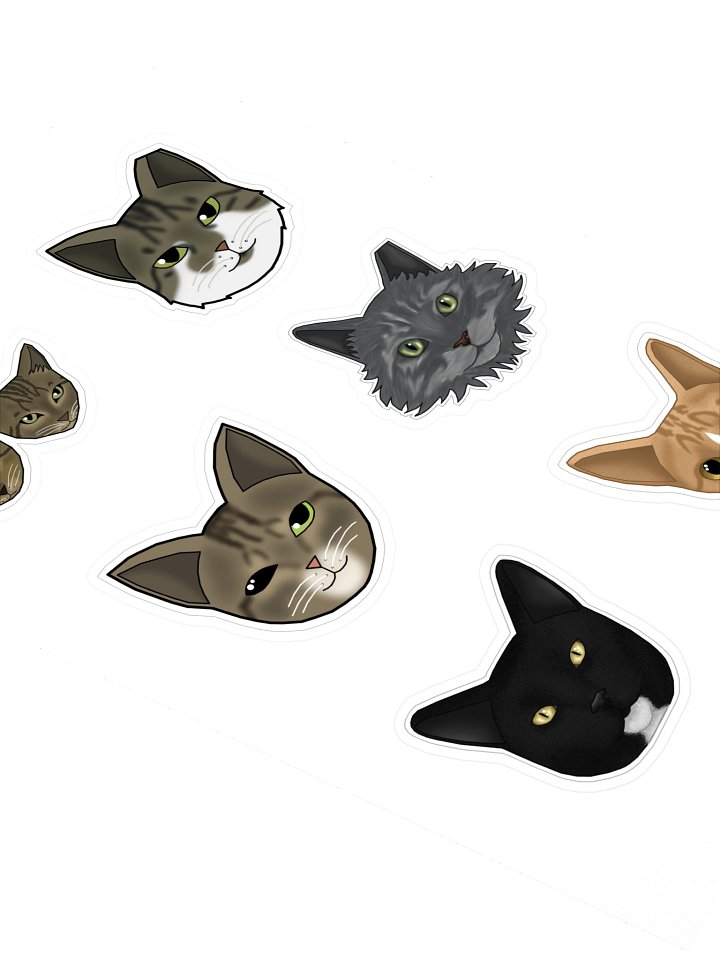 Whiskered Whimsy Sticker Ensemble 3 product image (2)