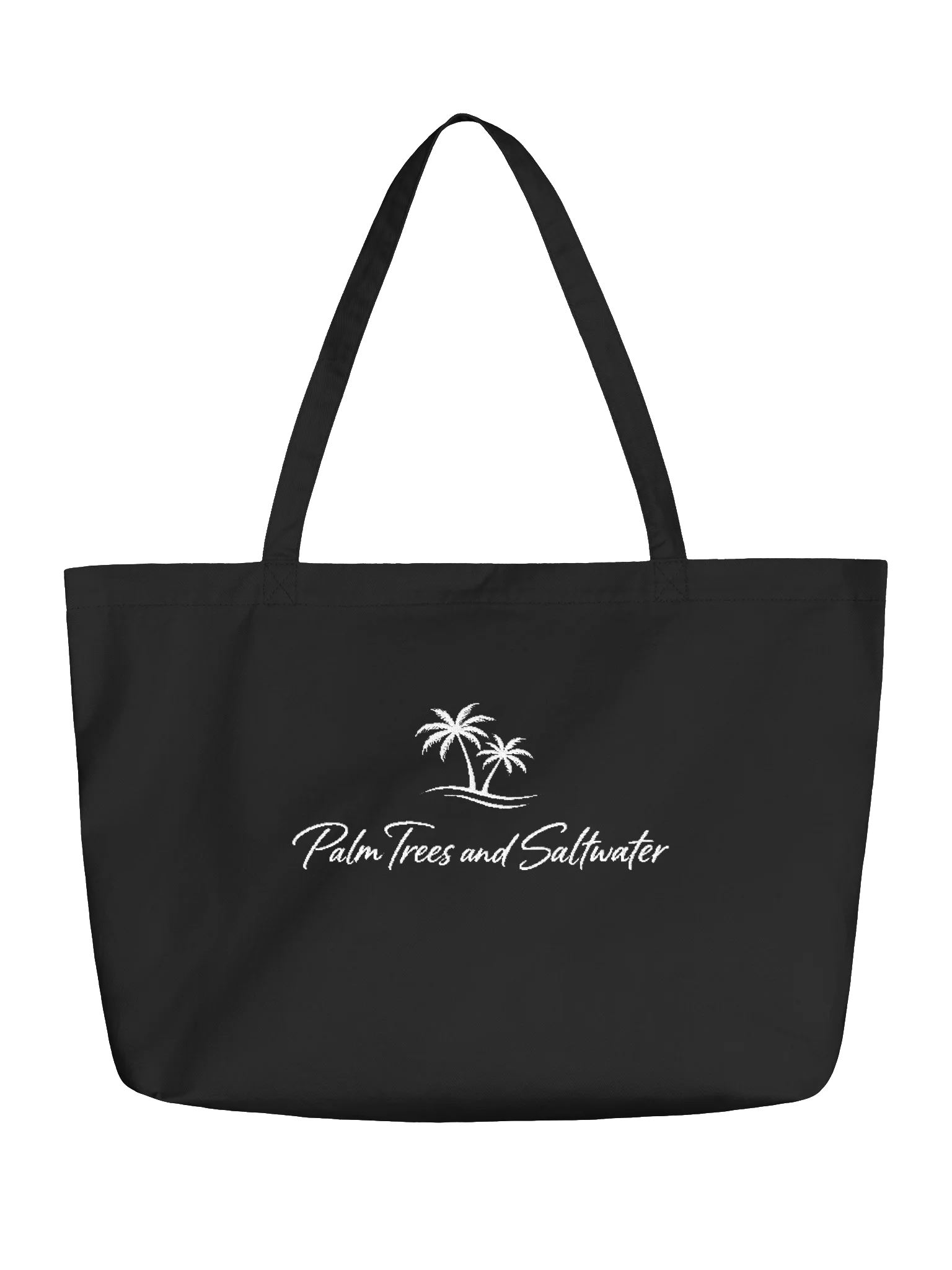 Palm Trees and Saltwater Organic Tote product image (1)
