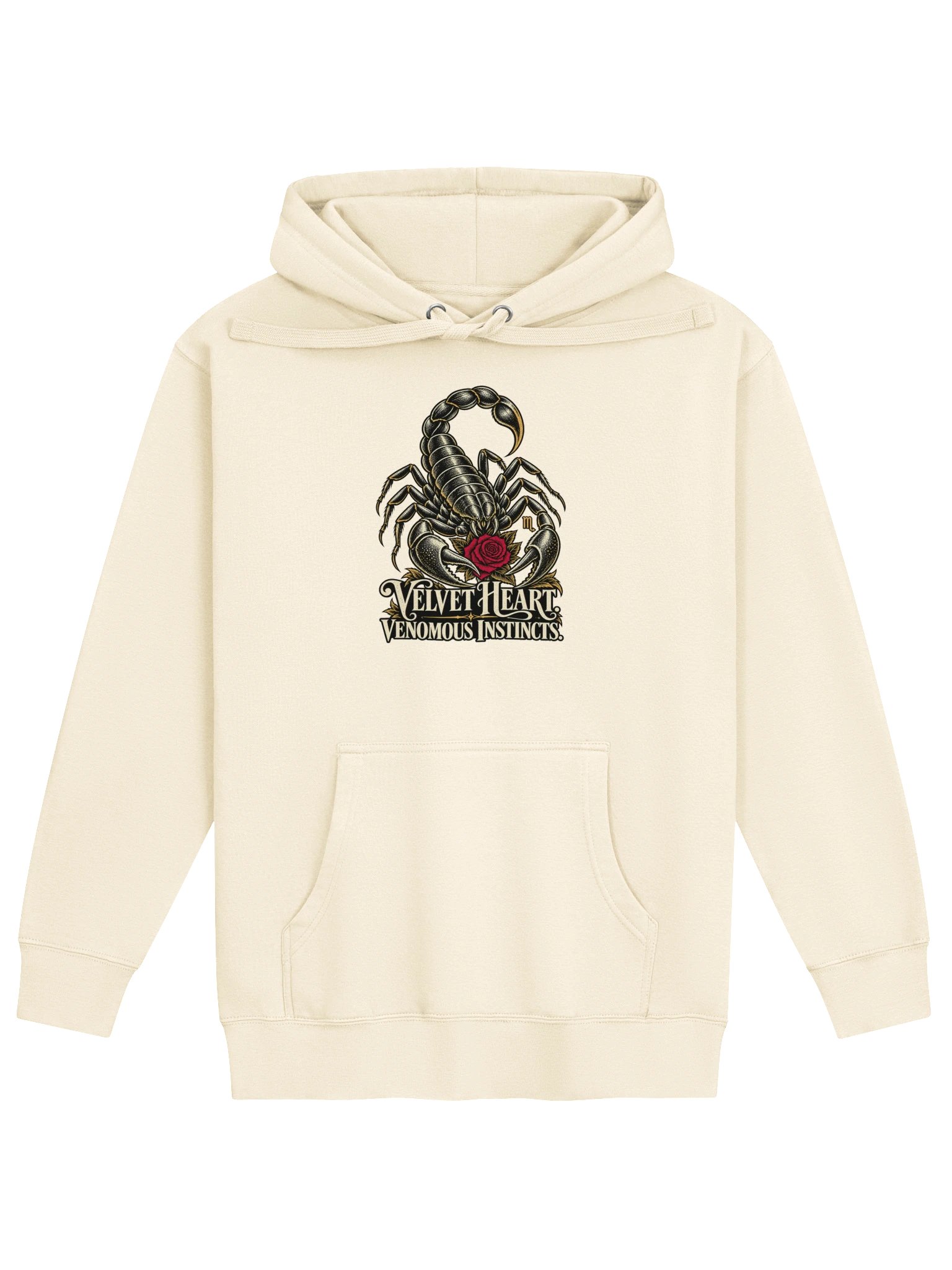 Scorpio: Velvet Heart. Venomous Instincts. - Premium Hoodie product image (1)