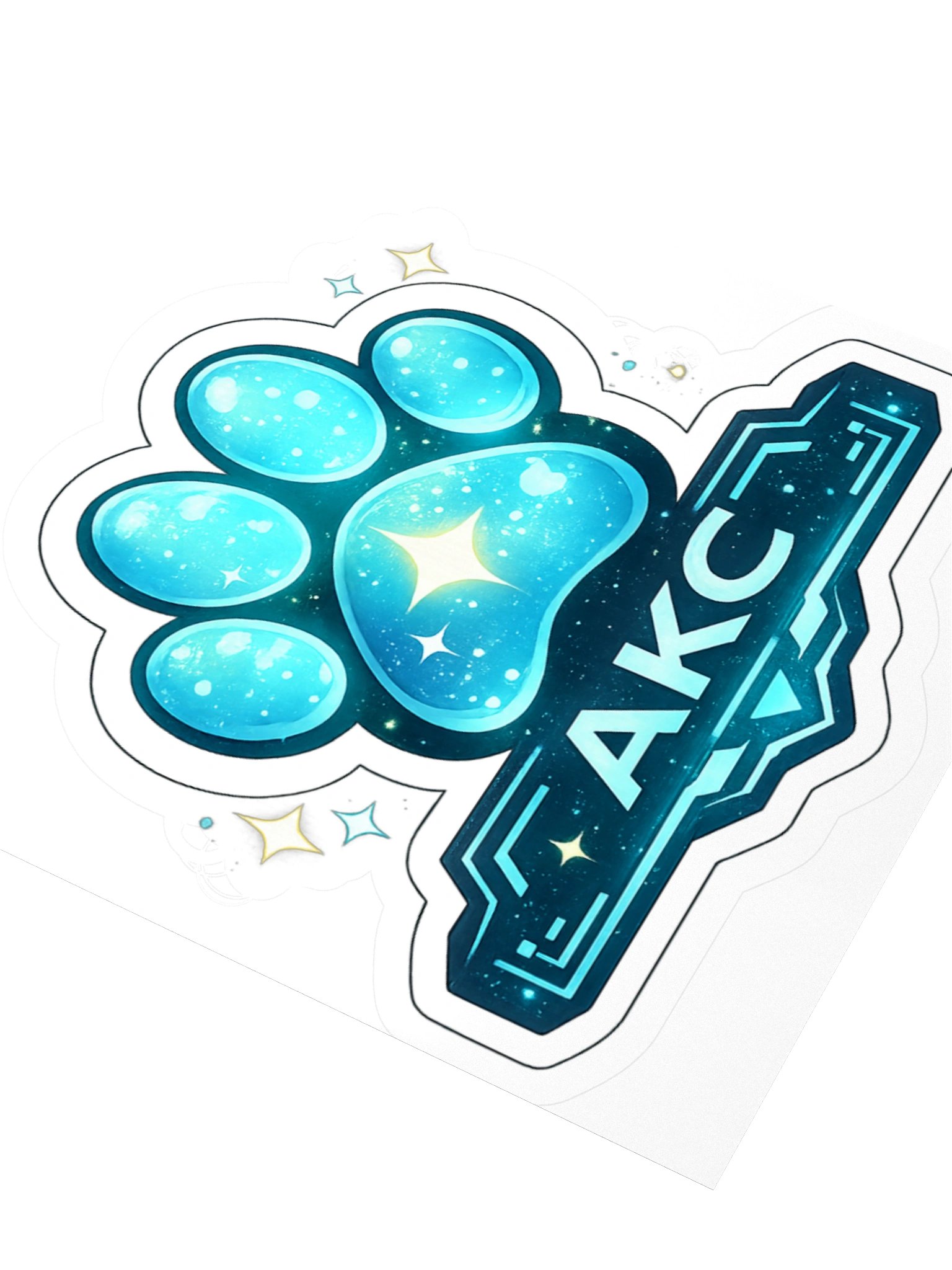 • AKC // Emblem Paw Print Sticker | Glimmerkit Series product image (3)