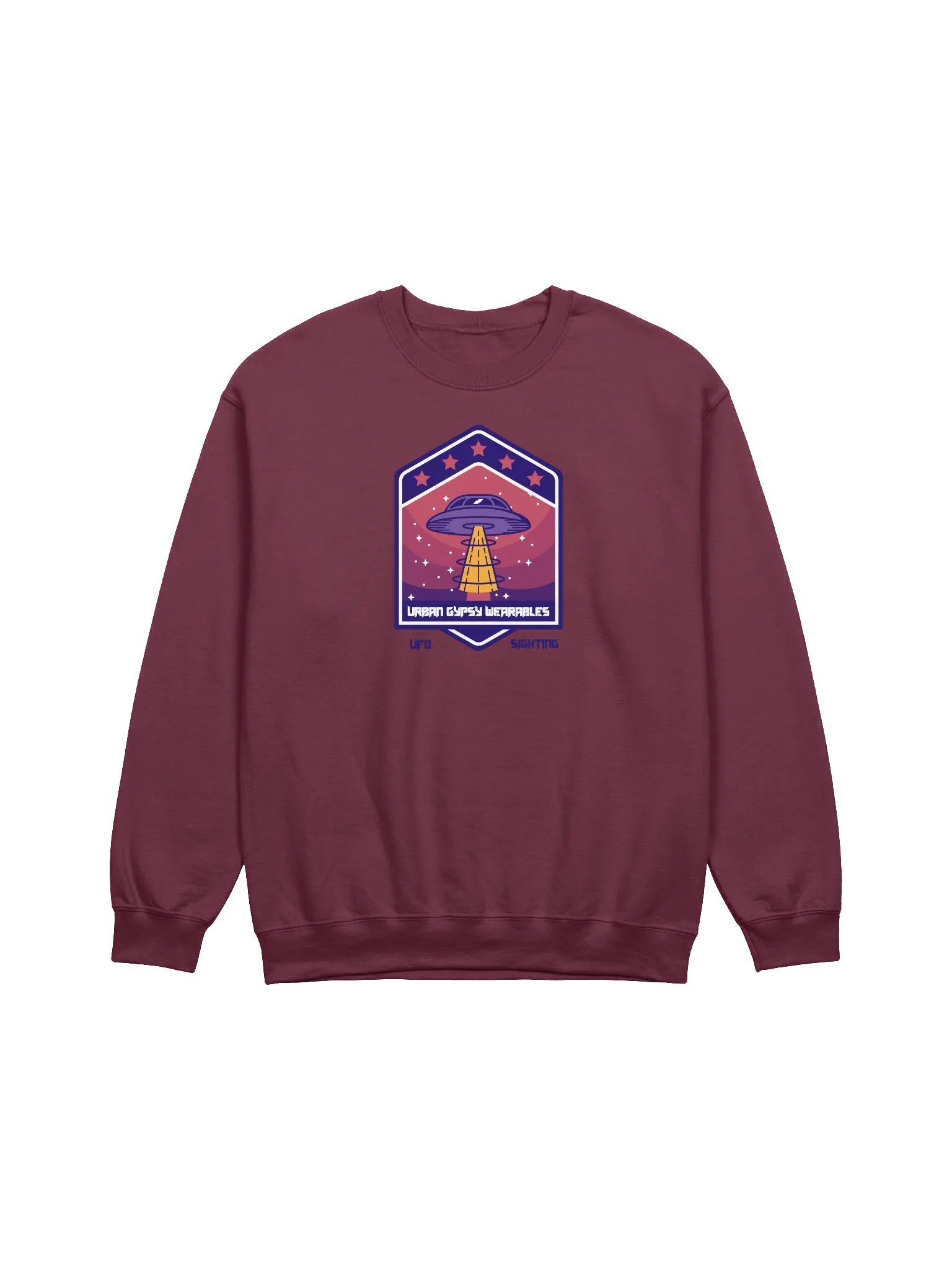 Starry UFO Beam Crewneck product image (1)