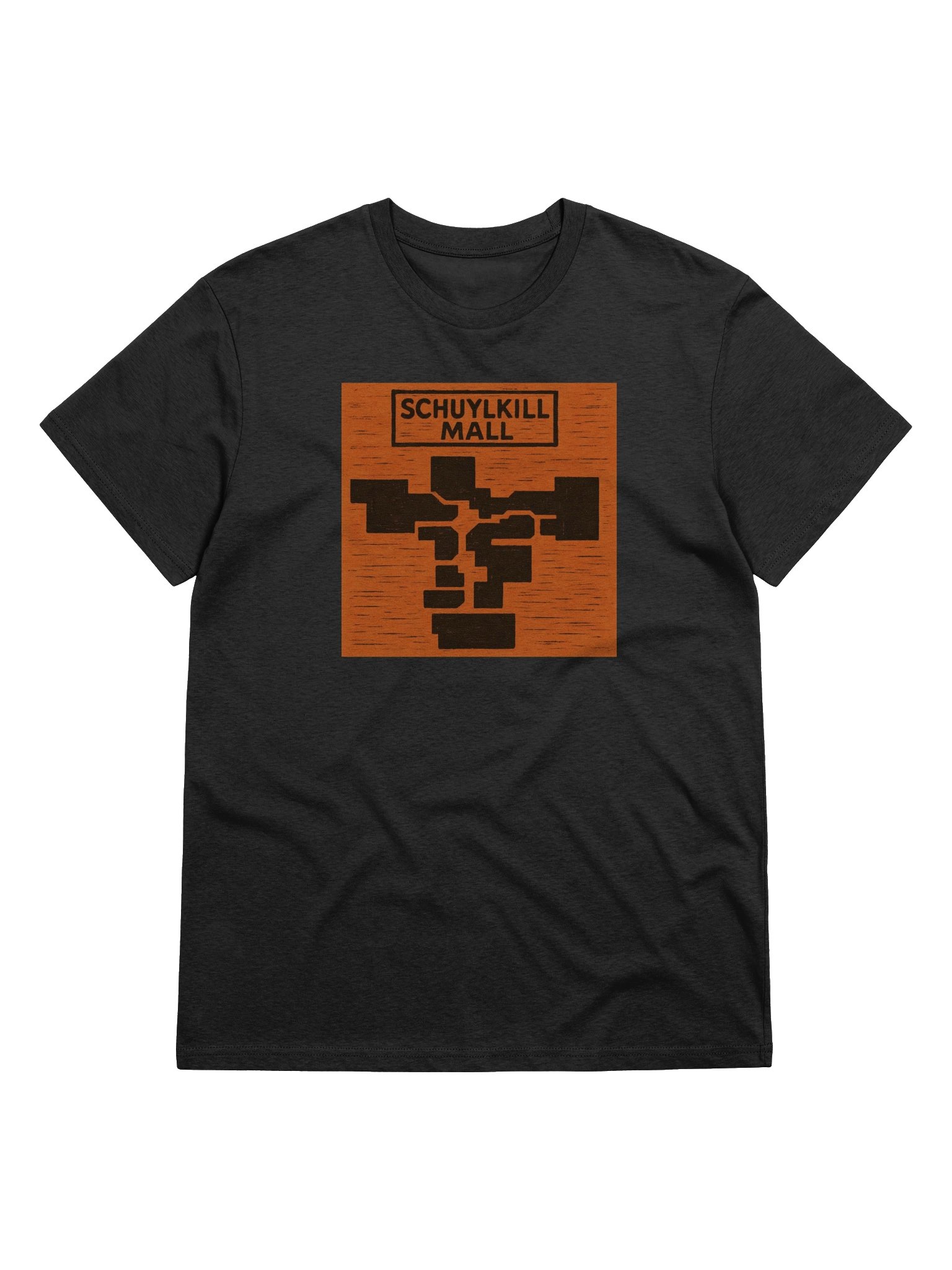 Schuylkill Mall map shirt product image (1)