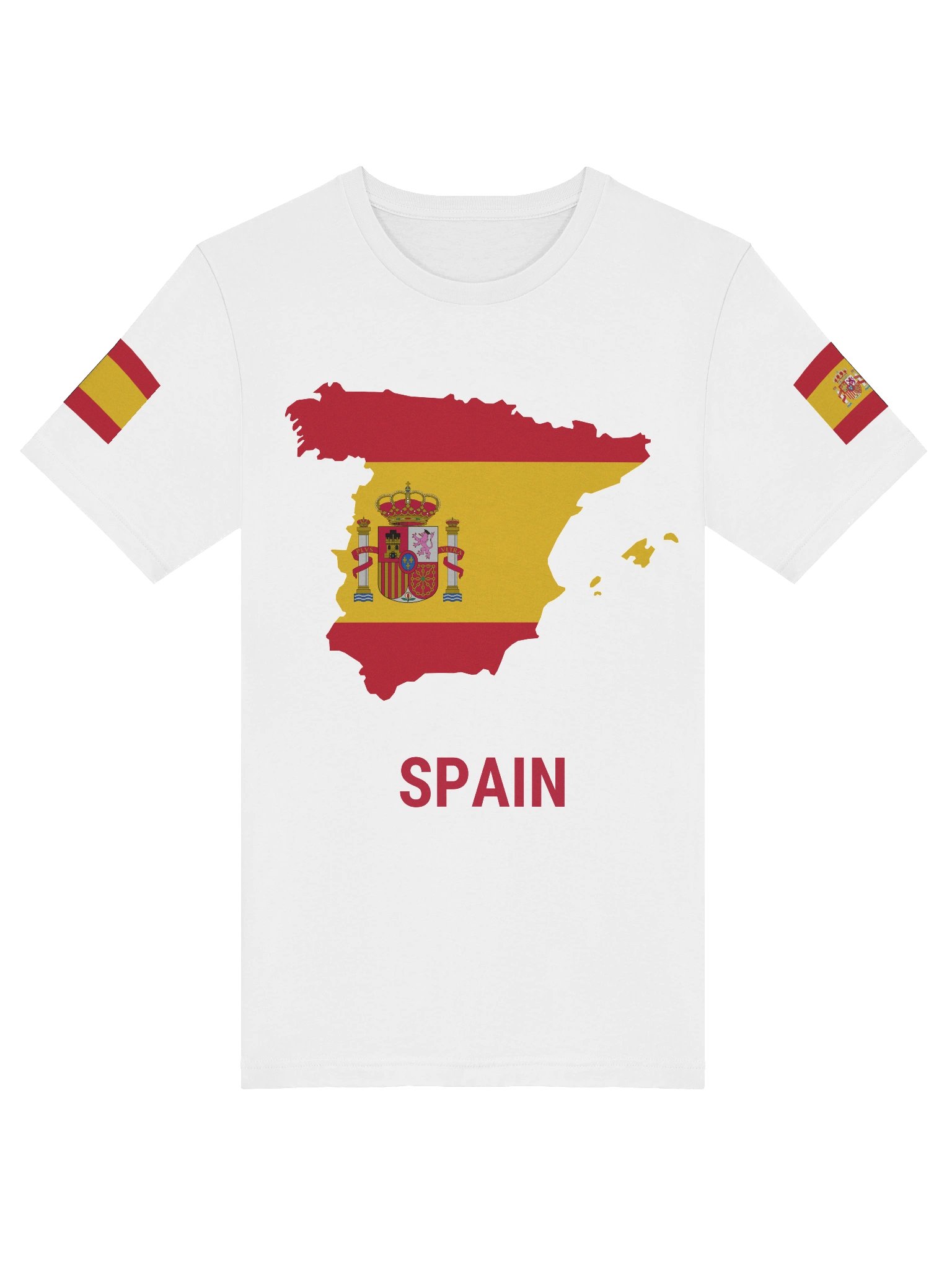 Spain 2026 World Cup Flag Tee - World Cup 2026 Map Edition - Premium Unisex T-Shirt product image (39)