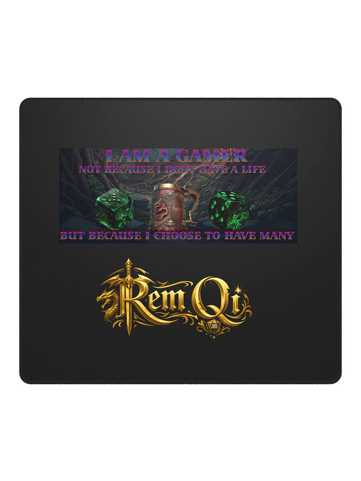 RemQi's Daily Quest Mousepad: Fortune's Favor Edition product image (2)