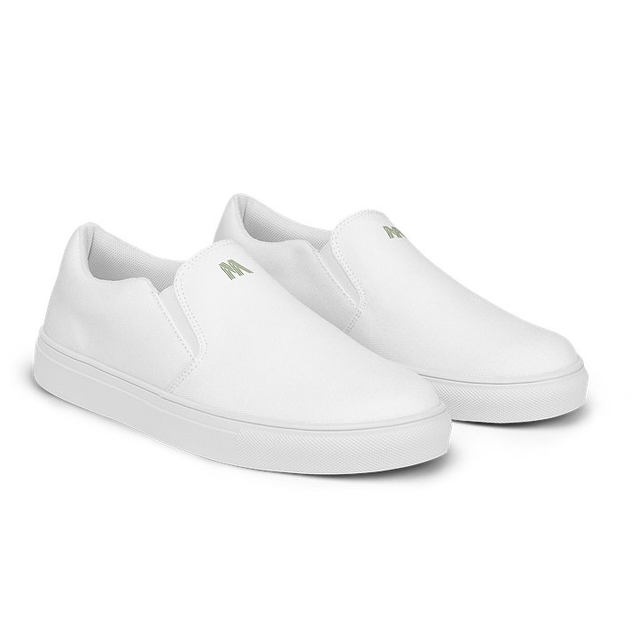 Olive "W" Men's Slip-On Shoes product image (2)