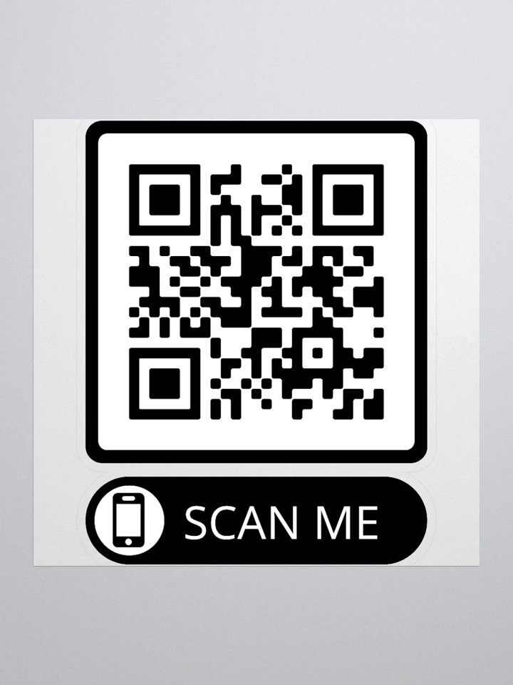 Scan Me Kiss Cut Stickers product image (4)