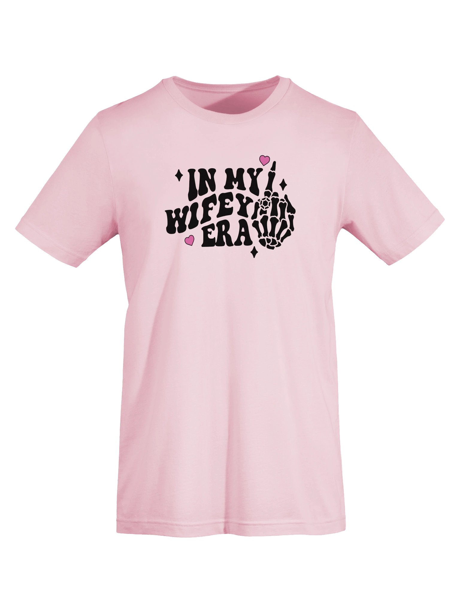 In My Wifey Era T-Shirt | Bride-to-Be Skeleton Hand Tee product image (6)