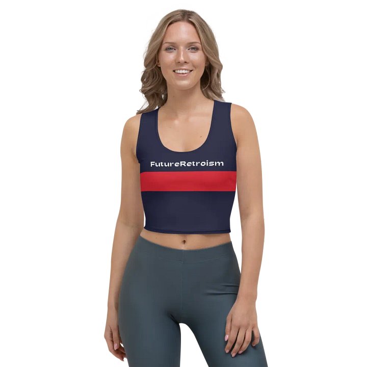 FR AOP Crop Top T-Shirt product image (1)