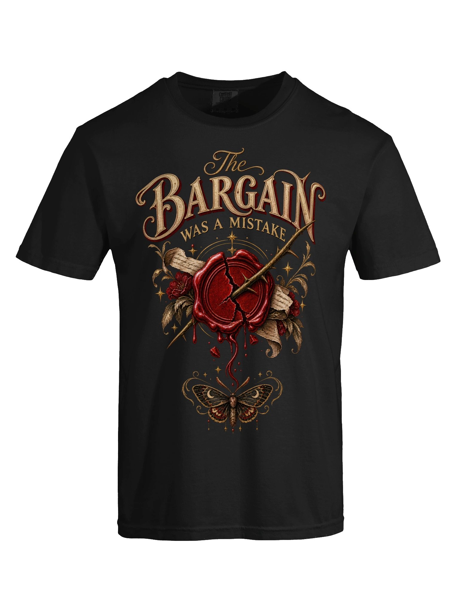 The Bargain Was a Mistake Dark Academia Bookish Design product image (9)