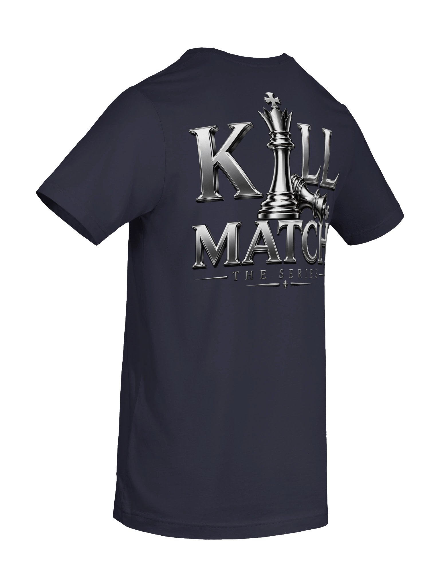 KM “KILL MATCH Checkmate” Tee — Silver Edition product image (148)