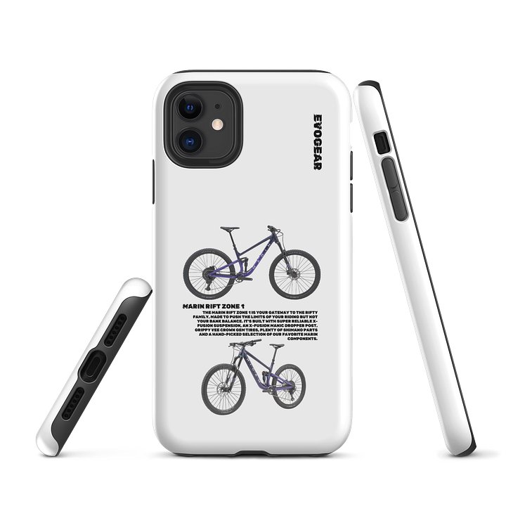 White Marin Rift Zone 1 iPhone Case product image (1)
