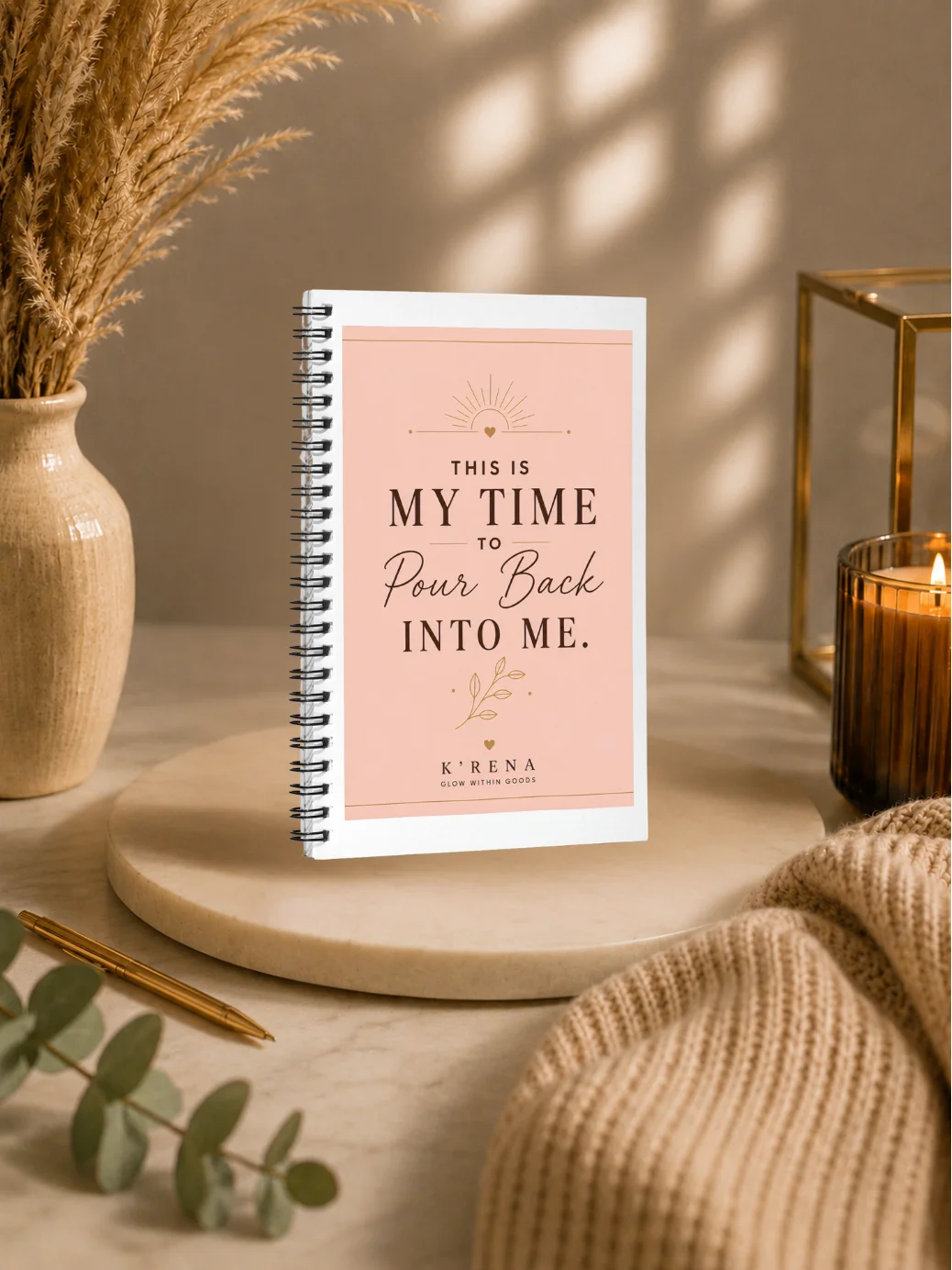 This Is My Time to Pour Back Into Me | Journal Notebook product image (1)