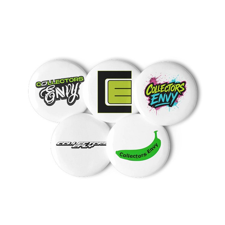 Collectors Envy Logo Pin Button Pack product image (3)