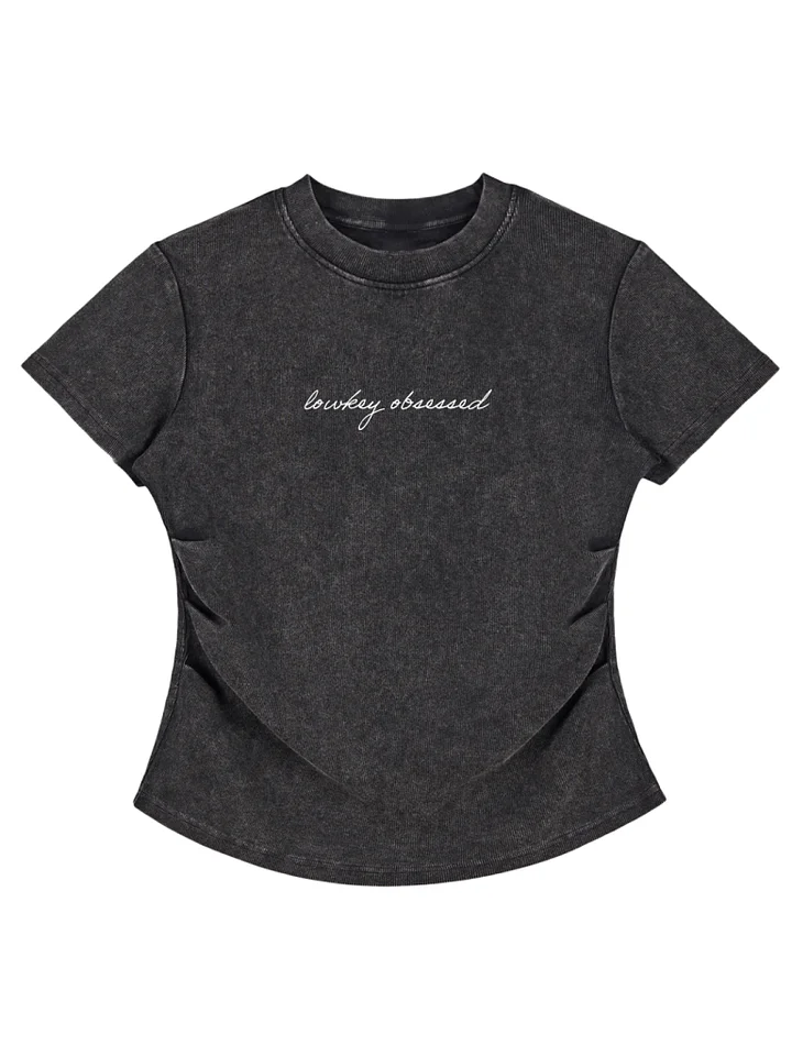 Lowkey Obsessed - Vintage Washed Bodycon product image (1)