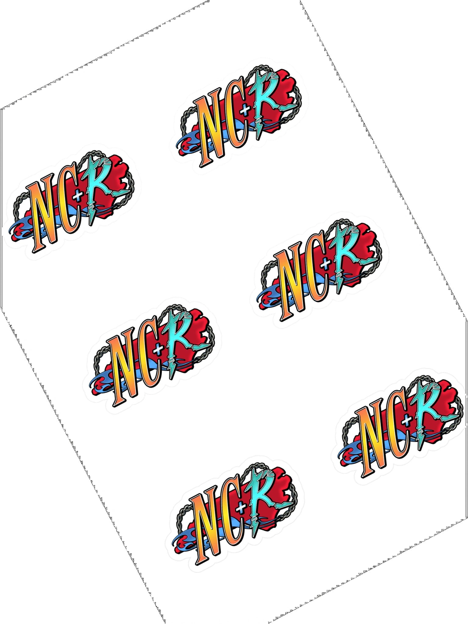 NC+R - Sticker Sheet product image (1)