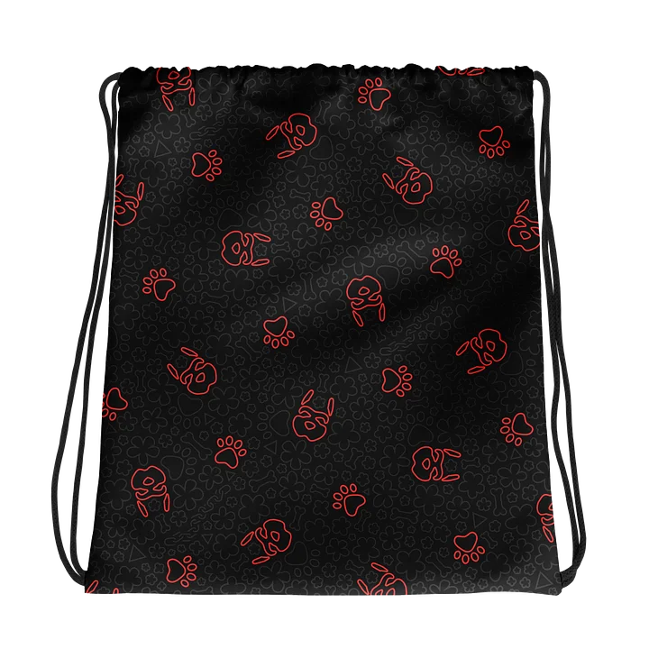 Psych Drawstring Bag - Night Red product image (1)