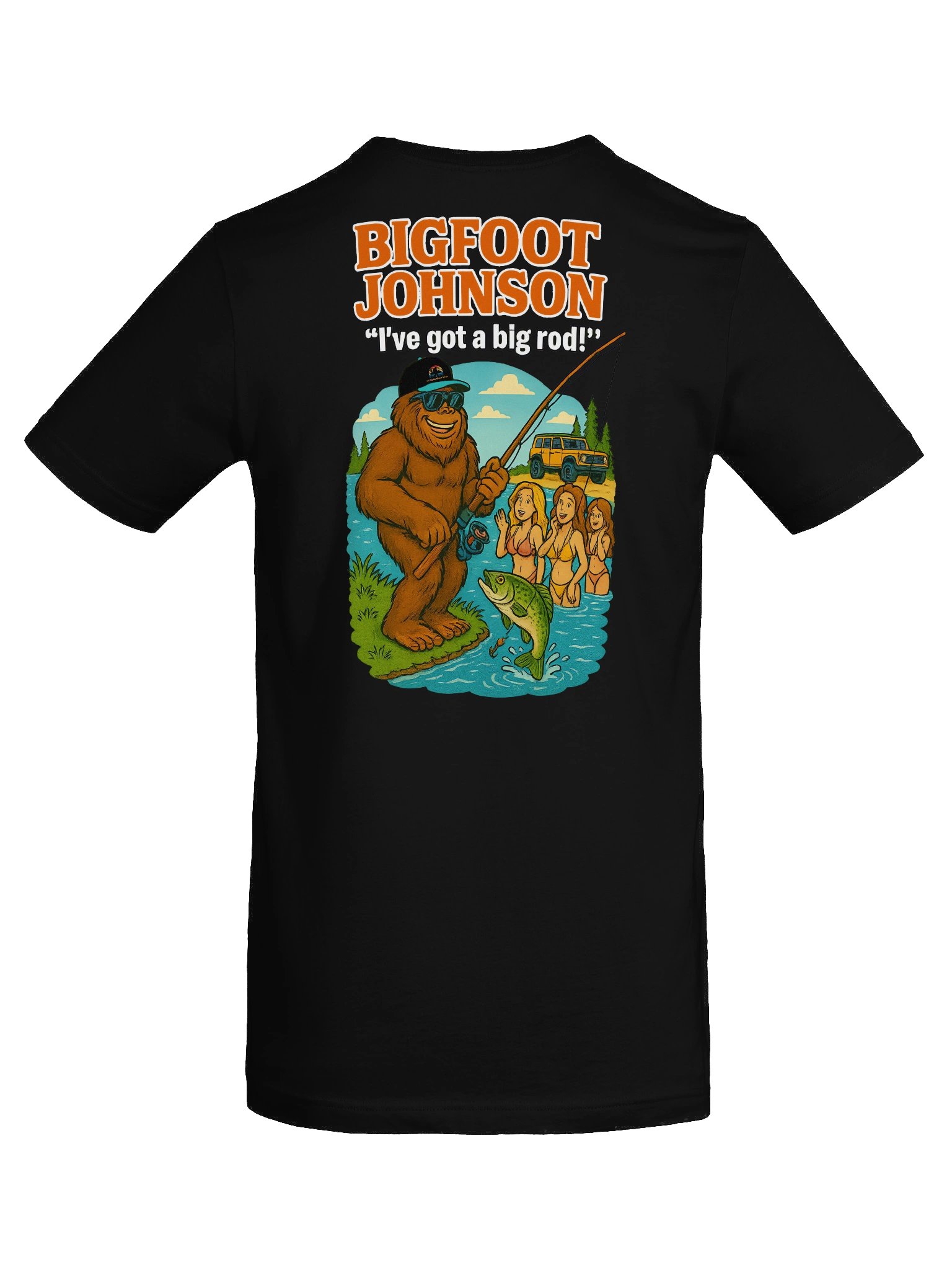 Bigfoot Johnson Big Rod Tee (Black) product image (8)