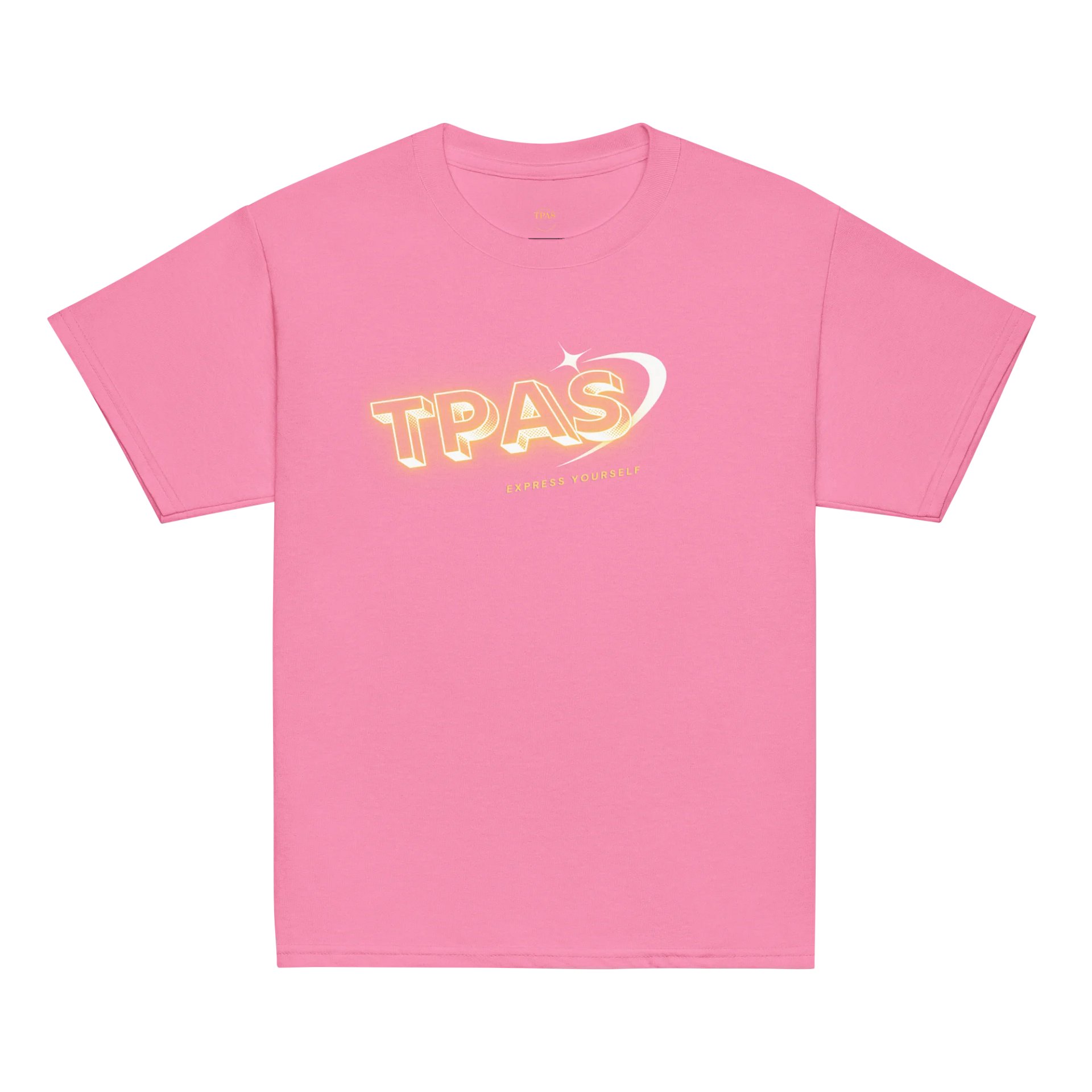 Midnight Glow Express Yourself Youth T-Shirt (Yellow) product image (2)