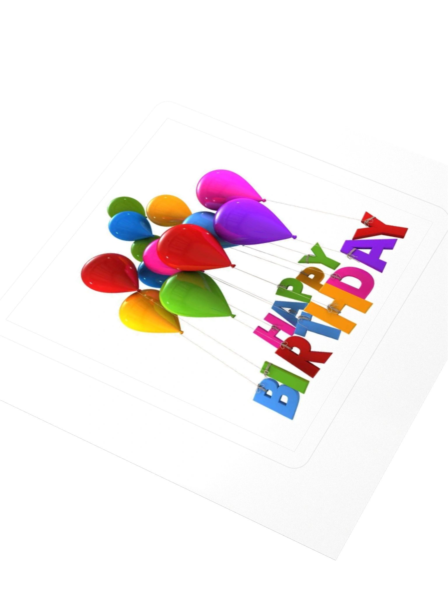Colorful Birthday Balloon Stickers Set product image (10)