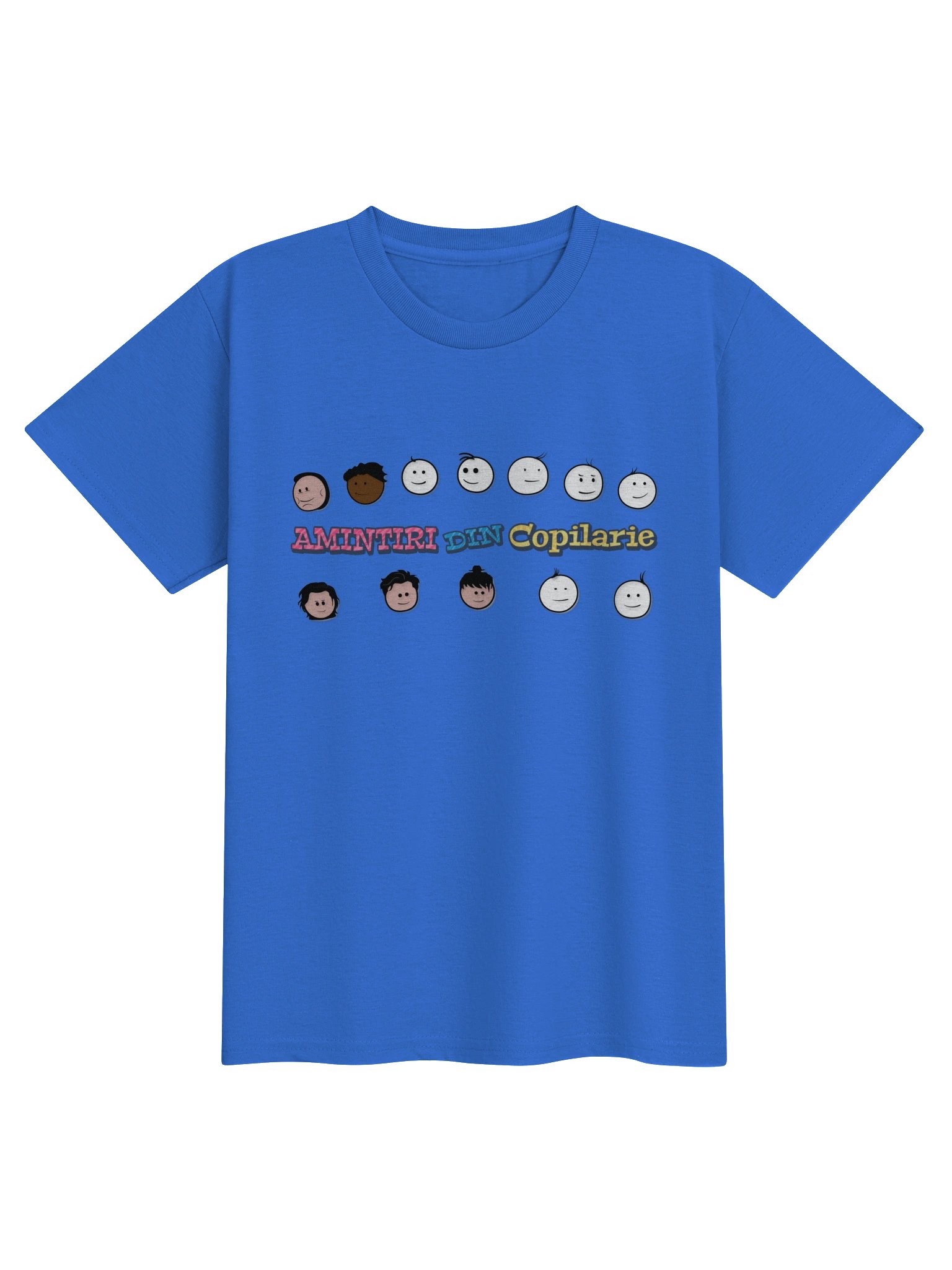 Tricou Albastru „Amintiri Din Copilărie” – Personajele product image (1)