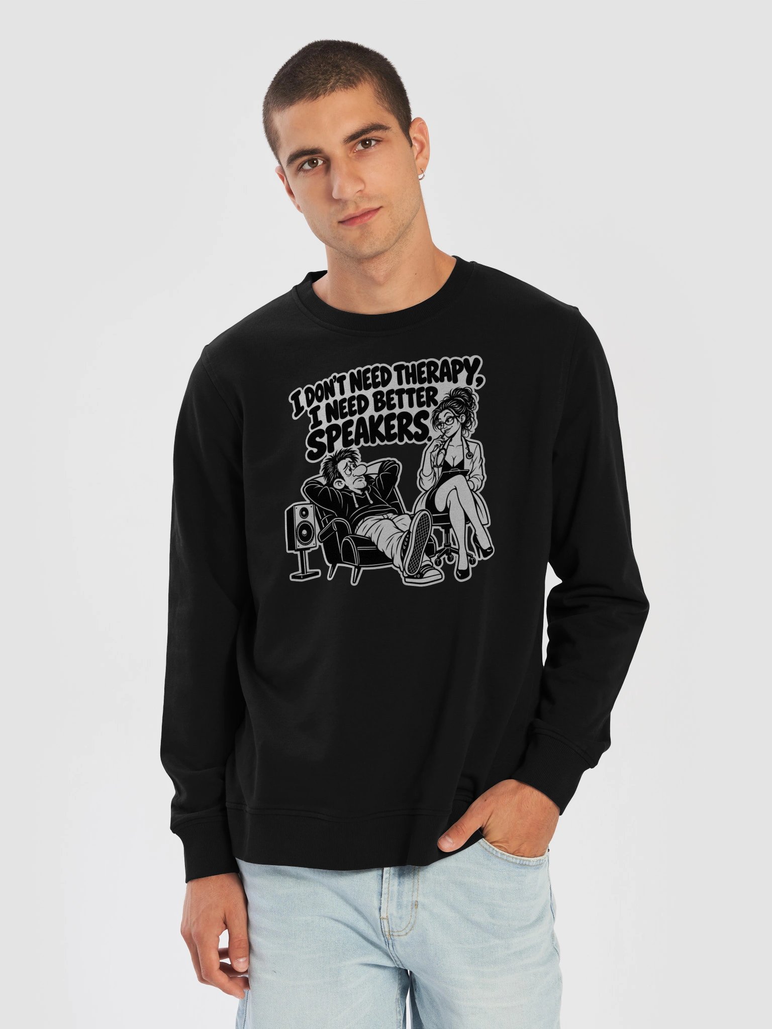 I Don't Need Therapy. I Need Better Speakers - Sweater product image (5)
