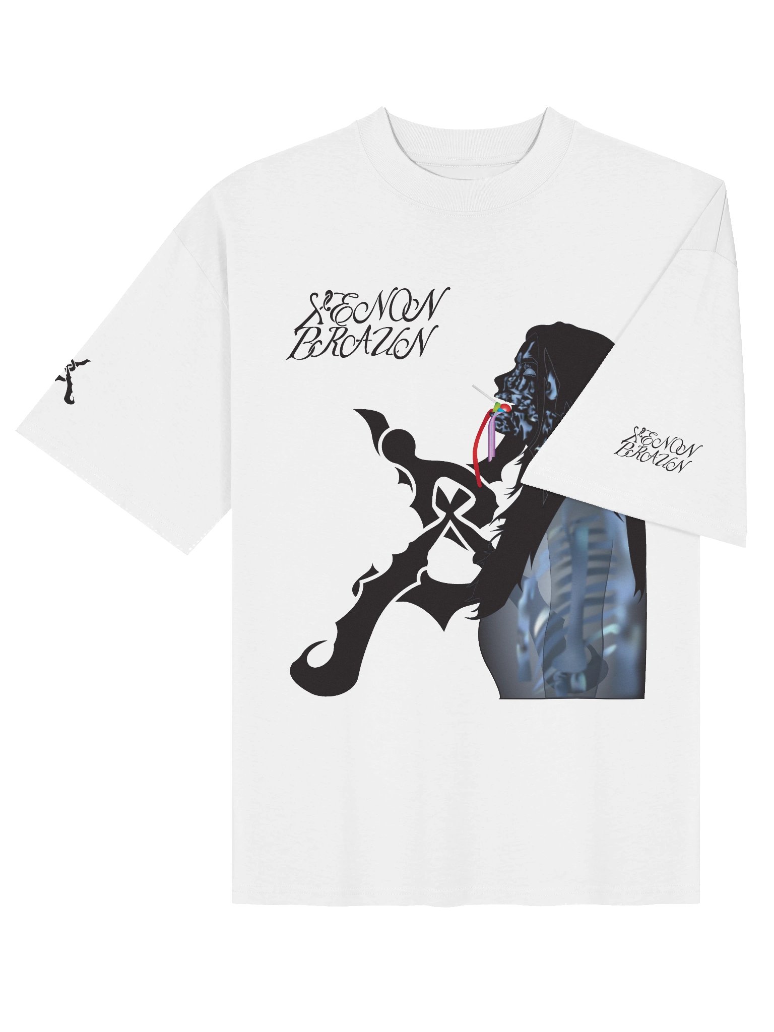 Radiology Subject Confection Indulgence Xenon Braun Tee White product image (4)