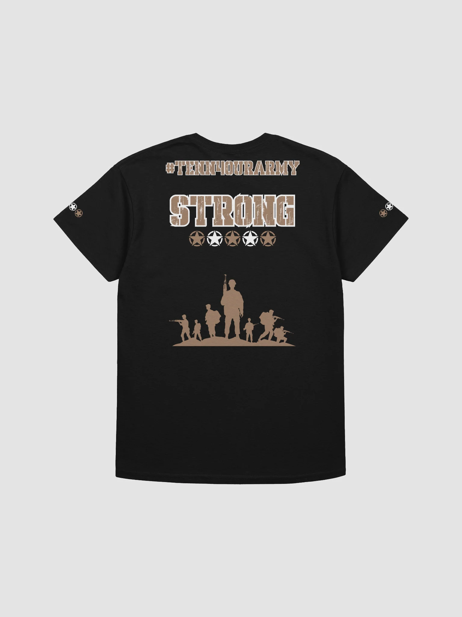 #TeNN4OURARMY T-Shirt - Tan & Black product image (2)