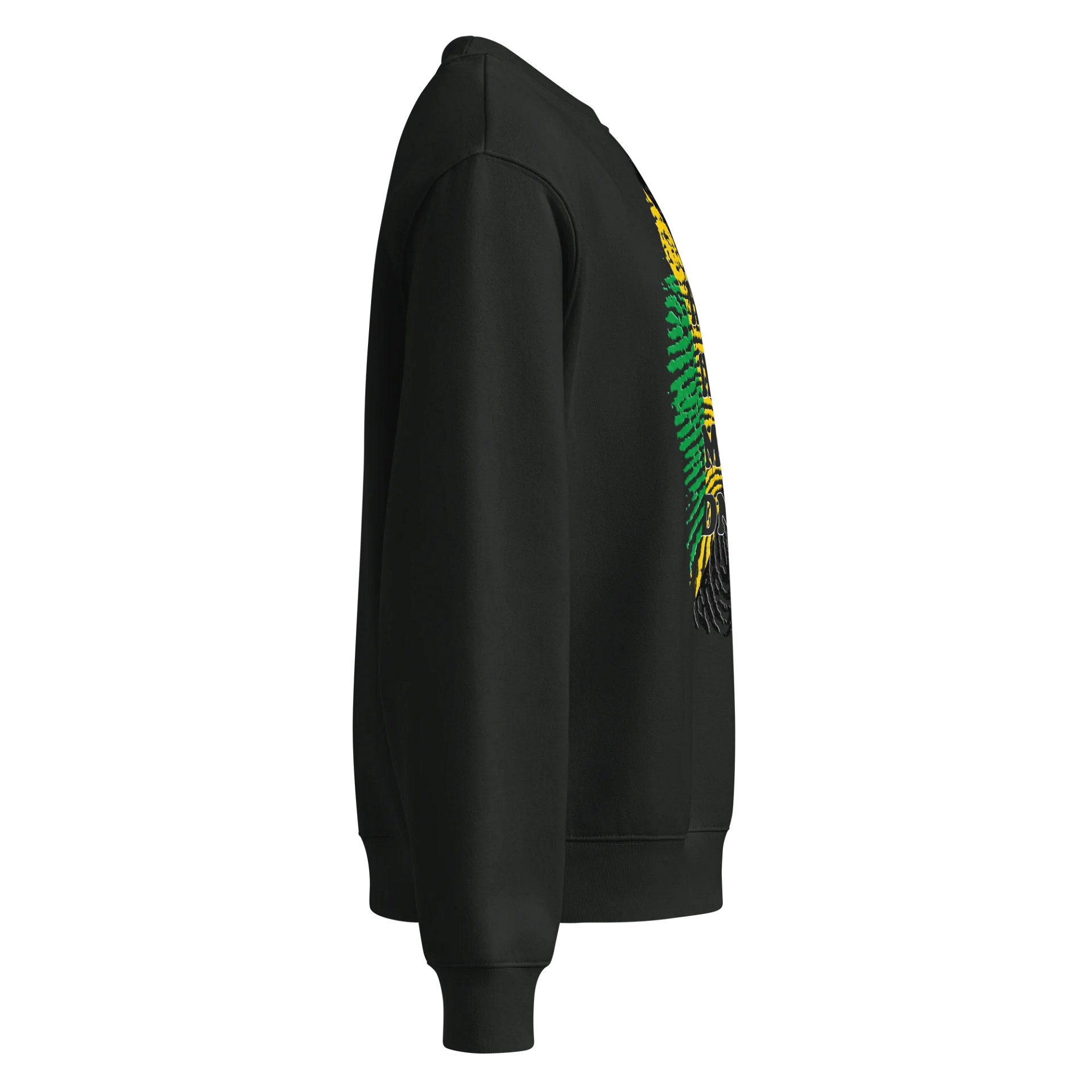 Jamaican Flag Fingerprint Unisex Sweatshirt product image (4)