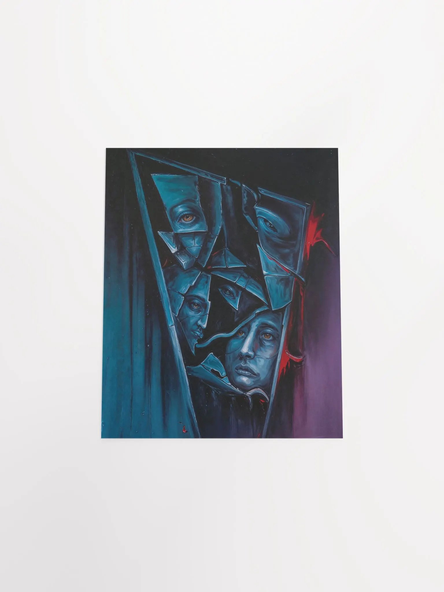 Fragmented Reflections Matte Poster product image (22)