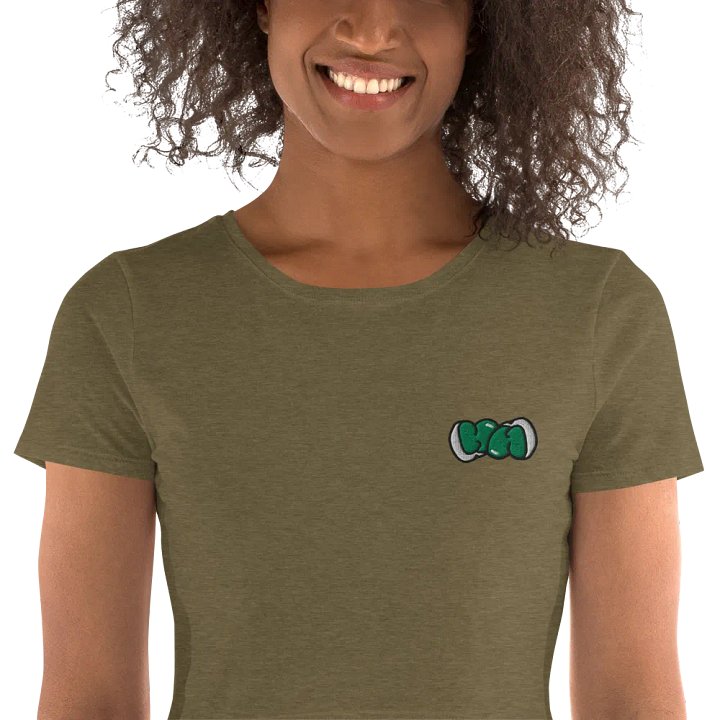 Hippie House "Gameboy" Edition x Bella+Canvas Crop Top Stitched product image (1)
