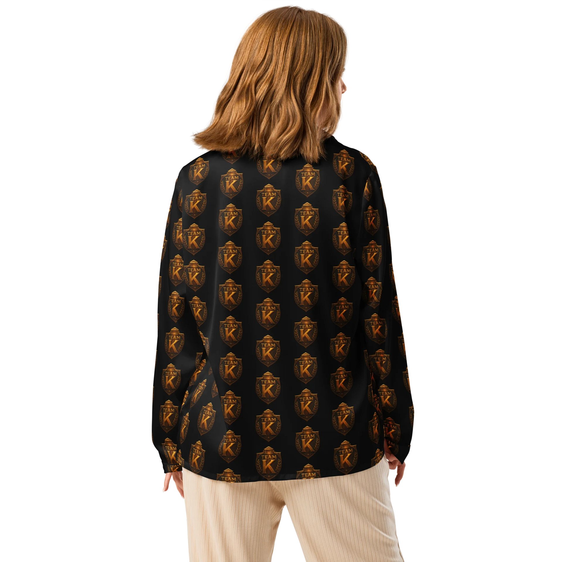 Team K V-5 Women's Long Sleeve Pajama Top product image (2)