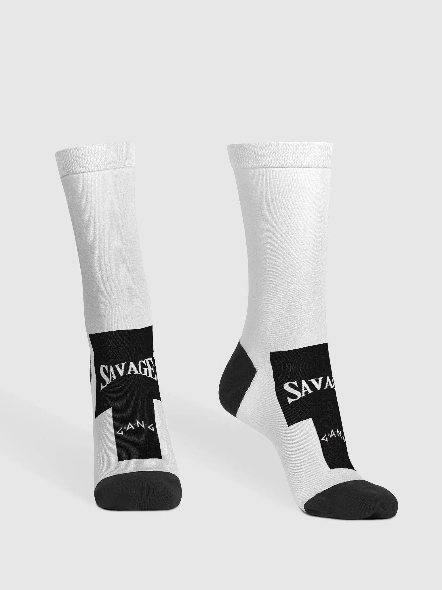 Savage Vibe Crew Socks product image (1)