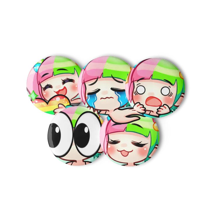 Emote Buttons 5 product image (1)