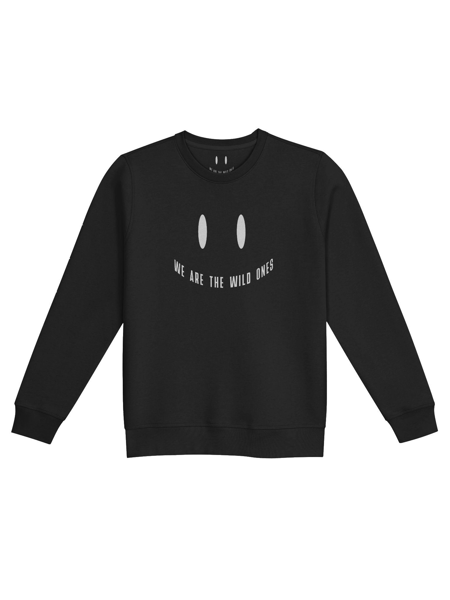 Smiley White Regular Sweat product image (1)